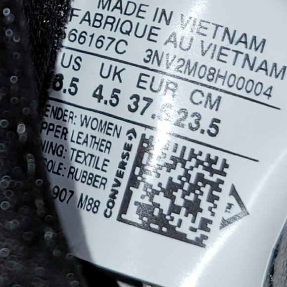 Converse Women's Size 6.5 VTLG Mid Made It To The - Picture 8 of 8